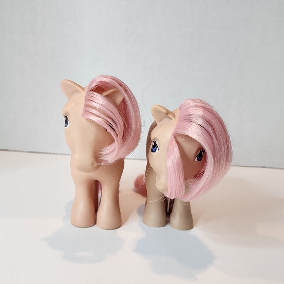 Vintage 1980s G1 My Little Pony Set of CF & FF "Cotton Candy" - Picture 4 of 12